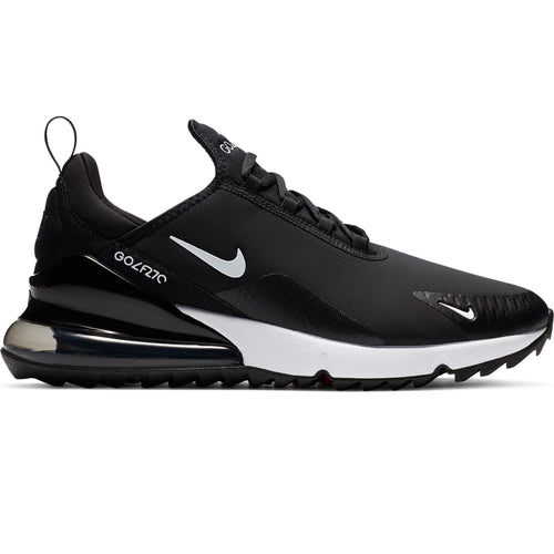 Air Max 270 Golf Shoes Black/White/Hot Punch