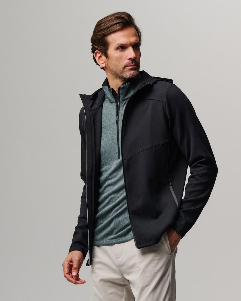 Spinks Full Zip Hybrid Jacket Black
