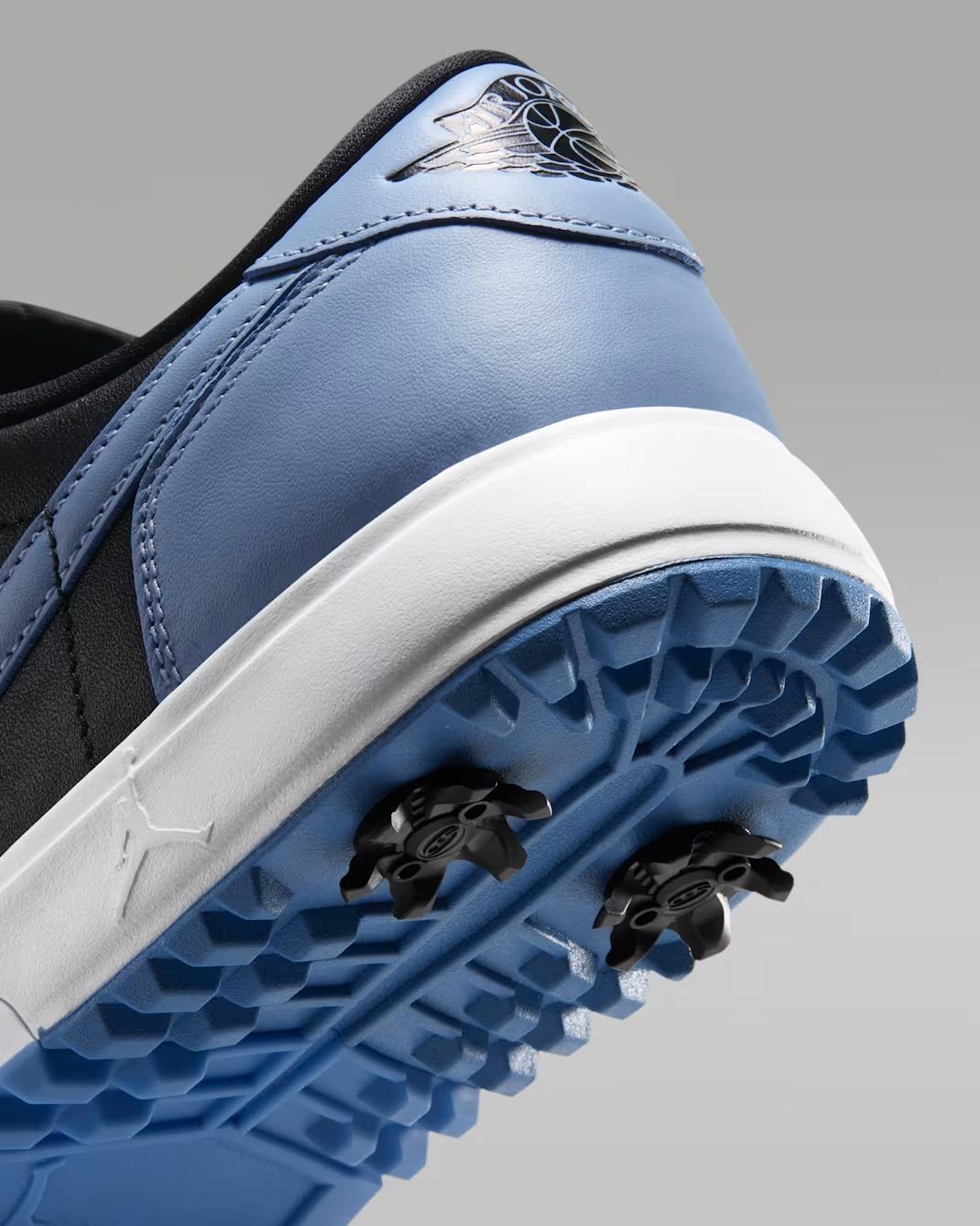 Air Jordan 1 Low G Spiked Black/Chambray/White