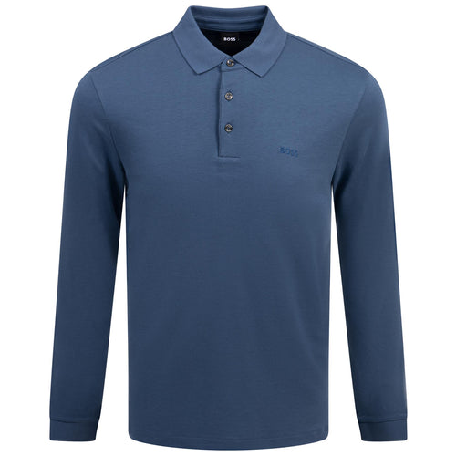 Pado 30 LS Polo Medium Blue - SS25