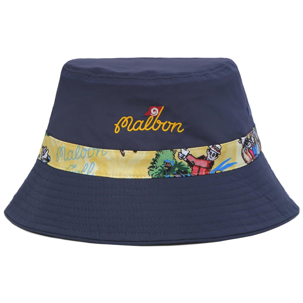 【MALBON GOLF】 New water repellent bucket hat / 追跡付 CAPTAIN MALBON BUCKET HAT – Malbon Golf