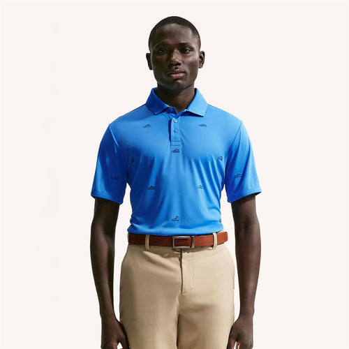 Dri-FIT Par 5 Polo Pacific Blue/College Navy