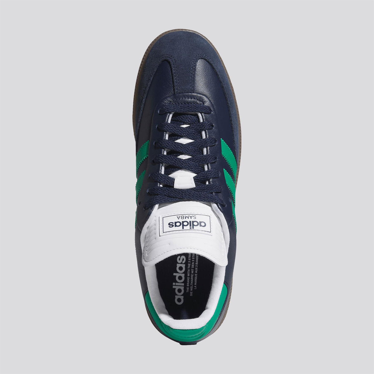 Samba Spikeless Golf Shoes Night Indigo/Court Green/Footwear White