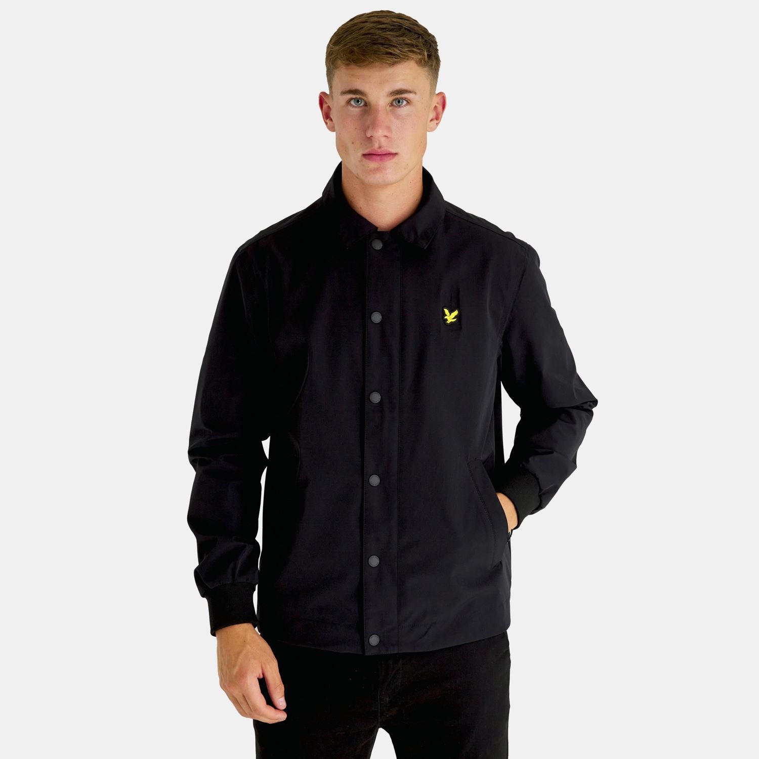 Lyle & Scott x Golfickers ブラックジャケット M Lyle & Scott x Golfickers ブラックジャケット M Lyle & Scott x