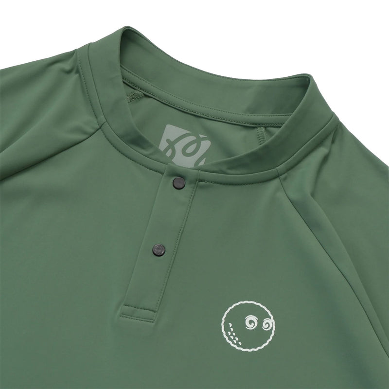 Performance Blade Collar Polo Forest