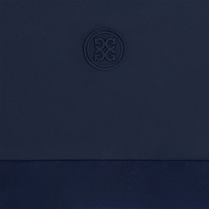 Nylon Panelled Quarter Zip Jacket Twilight
