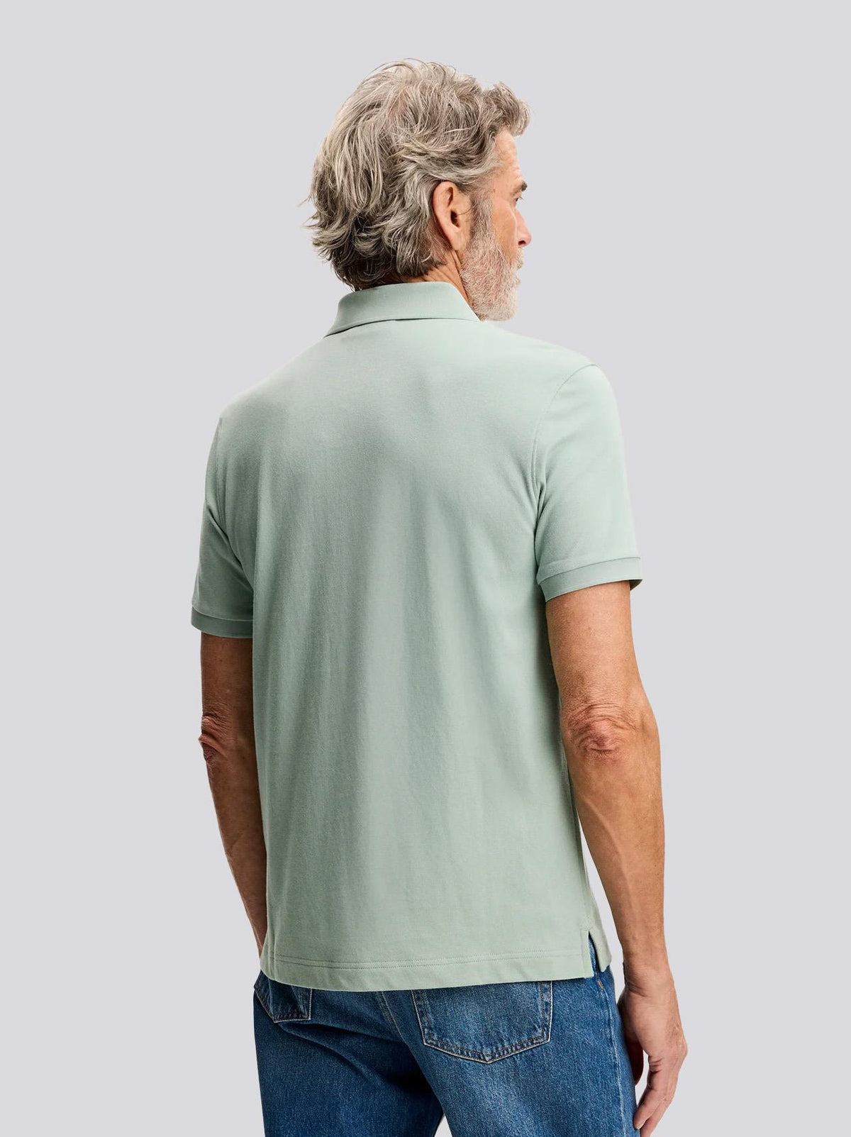Verse Tech Pique Polo Jadelite