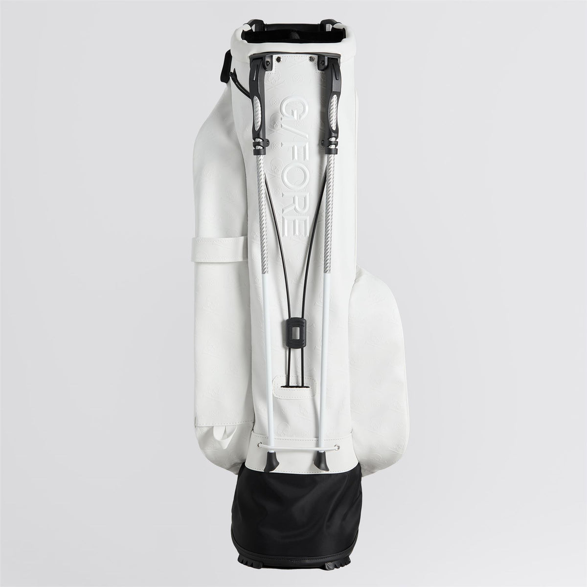 Daytona Skull & Tees Embossed Carry Golf Bag Snow
