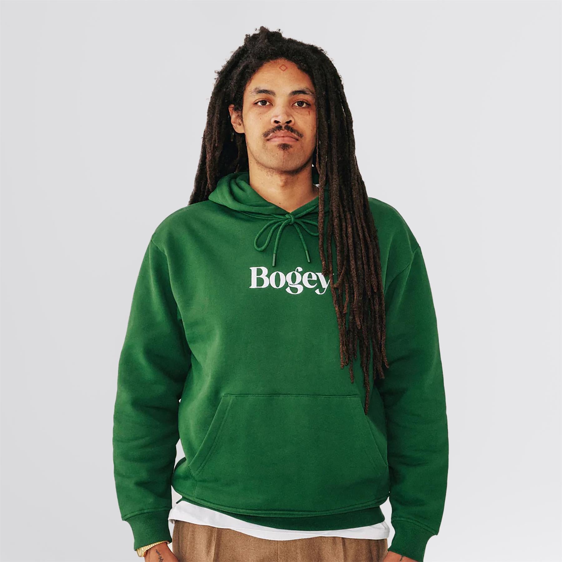 The Bogey Hoodie Pine Green