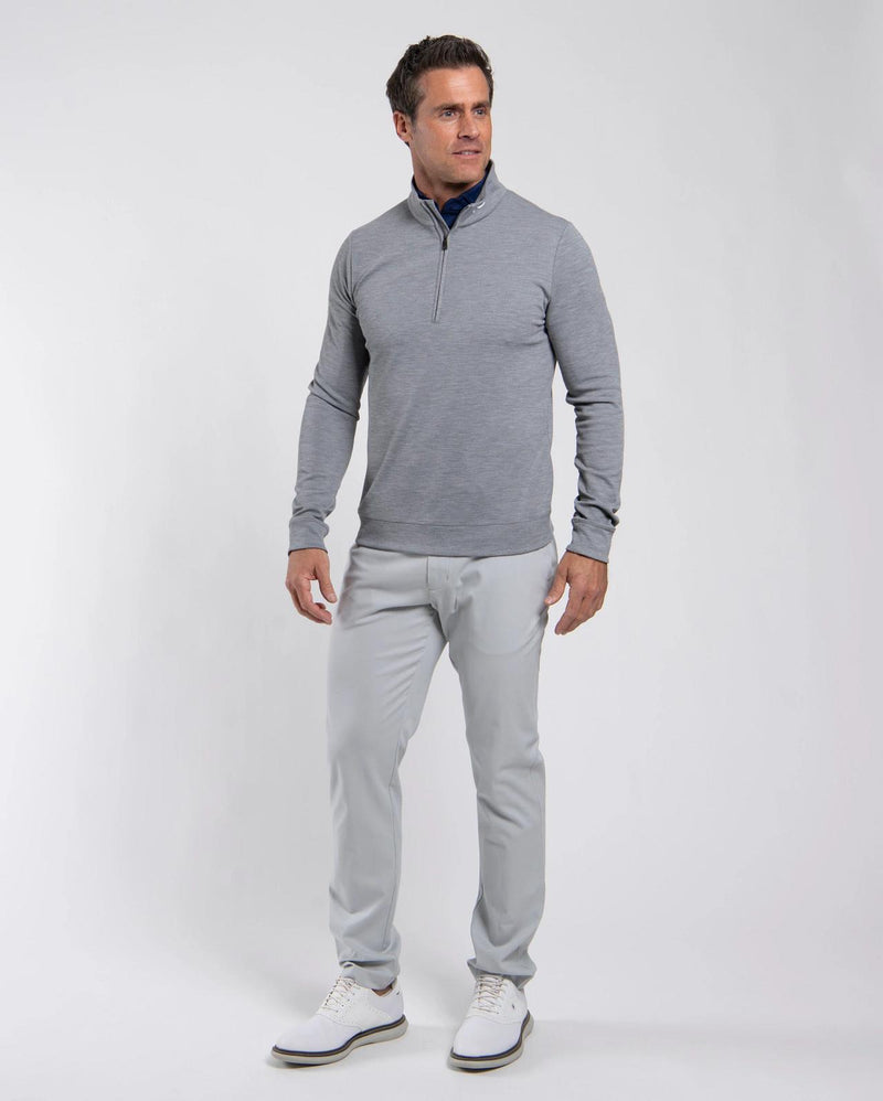 Essentials Half-Zip Pewter