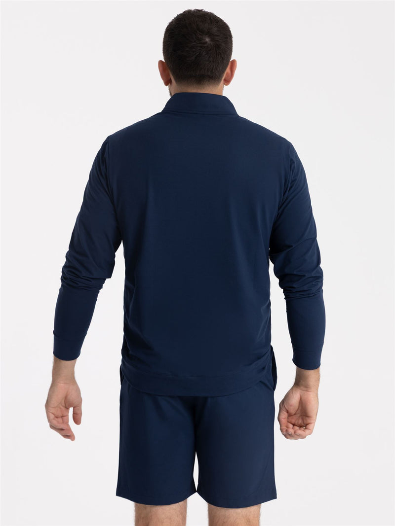 Ultimate365 Tour Quarter Zip Layer Collegiate Navy