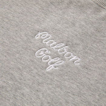 Malbon Golf Evergreen GC Crewneck Sweatshirt Heather