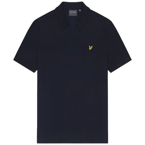 Riviera Knitted Polo Dark Navy - AW24