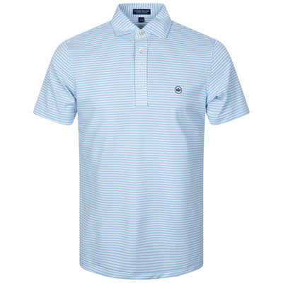 Mood Tailored Fit Performance Polo Blue Frost - 2024