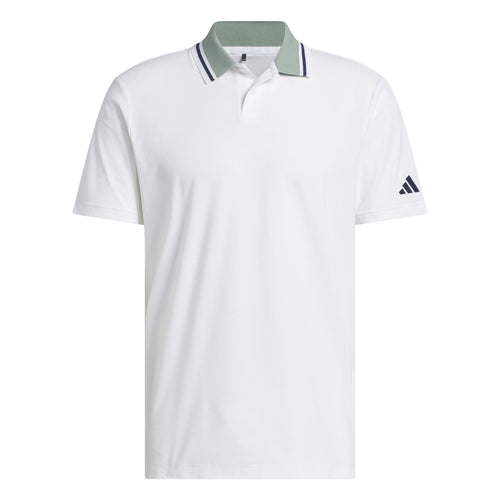 Beyond The Course Twistknit Polo White - SS25