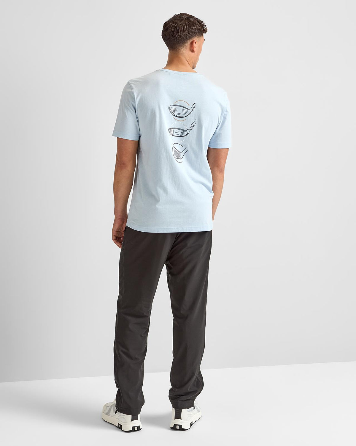 Birdie T-Shirt Open Blue