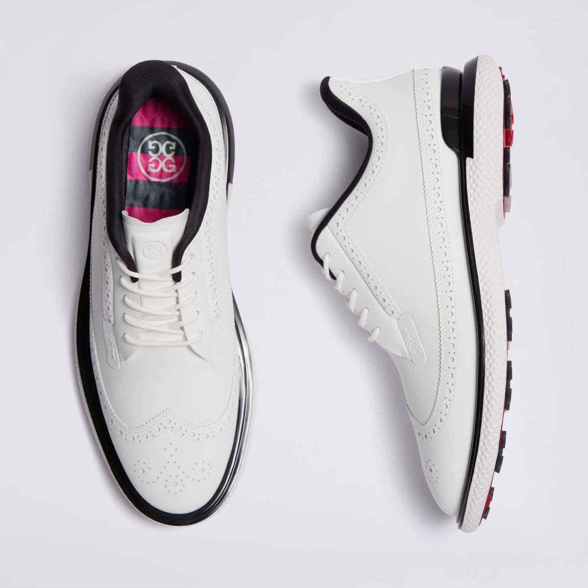 Gallivan2R Longwing Spikeless Golf Shoes Snow/Onyx