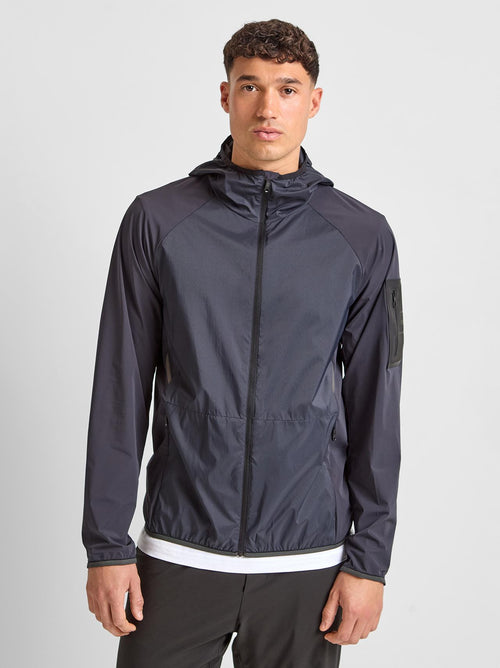 D-Namix Hooded Jacket Dark Blue