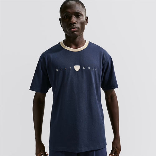 Retro Golf T-Shirt College Navy