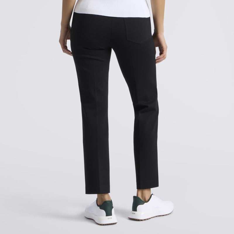 Ponte Slim Fit Trousers Onyx