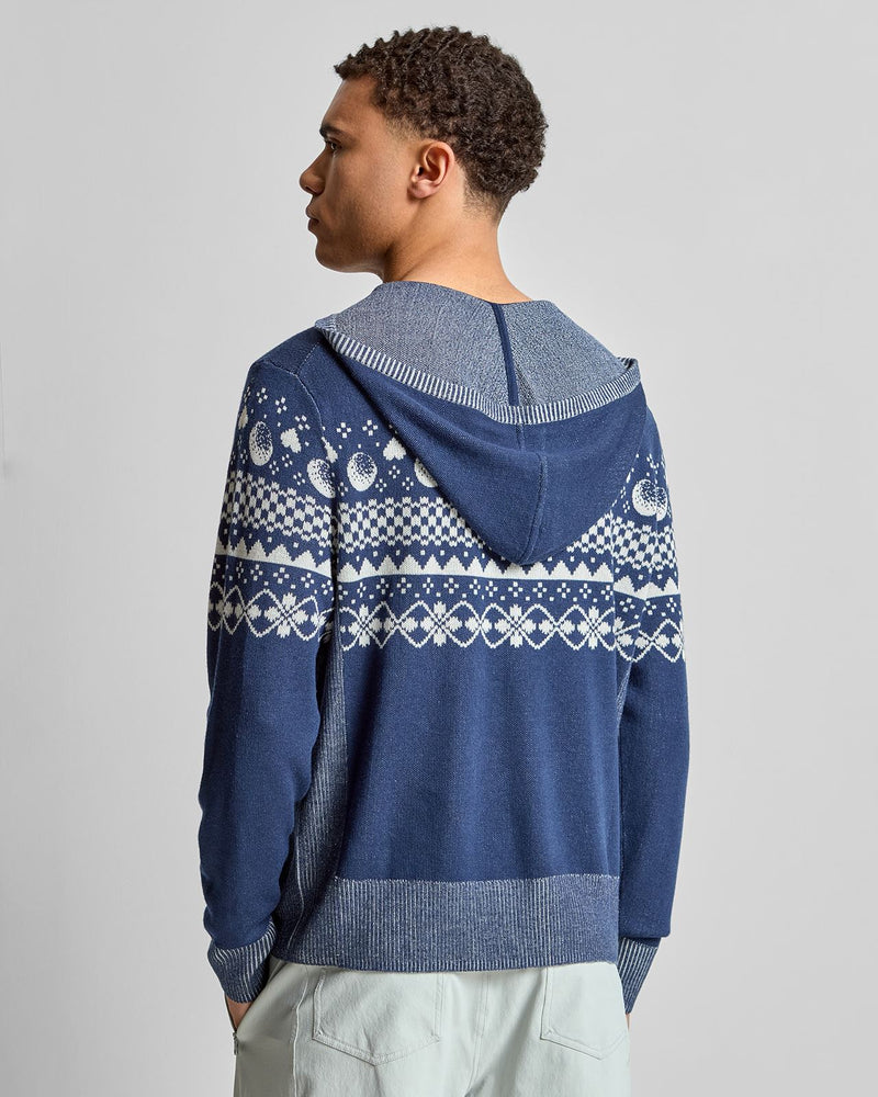 Knit Zip Hoodie