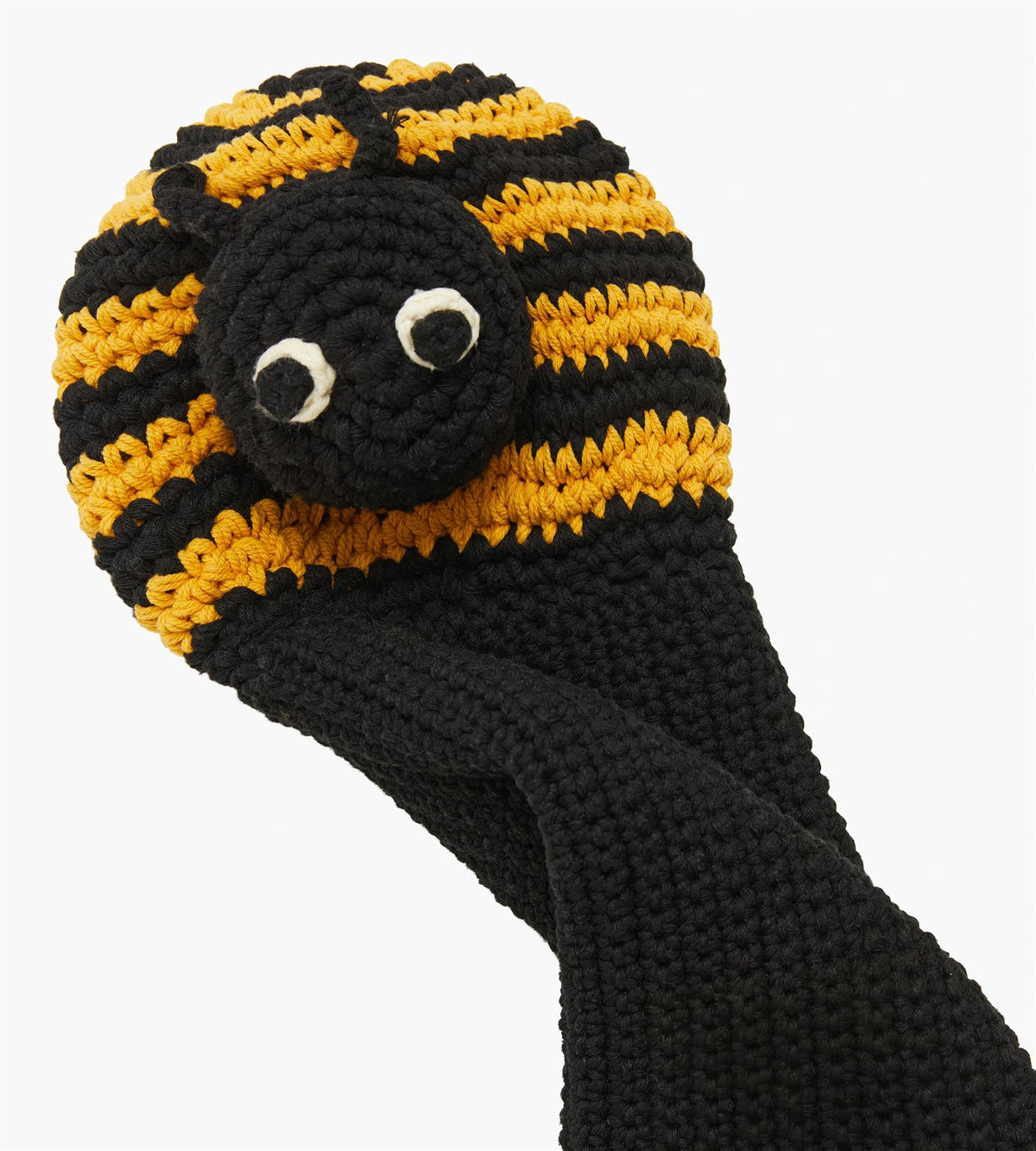 Crochet Club Cover Bee