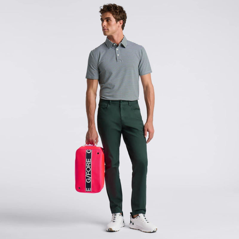 All Play Stripe Stretch Knit Polo Pine
