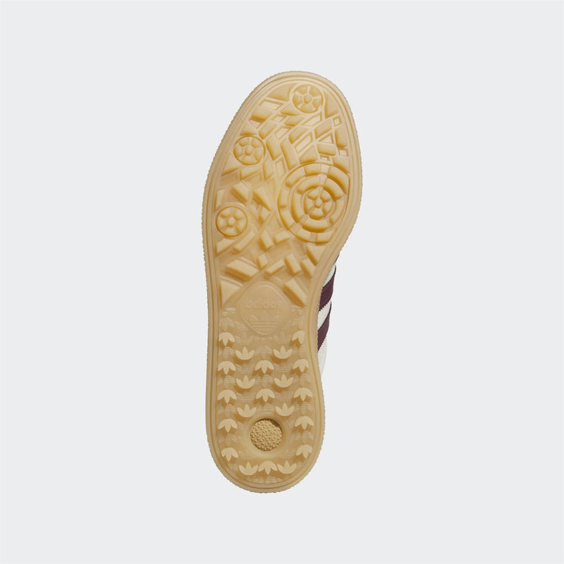 Spezial Spikeless Golf Shoes Off White/Maroon/Gum 3