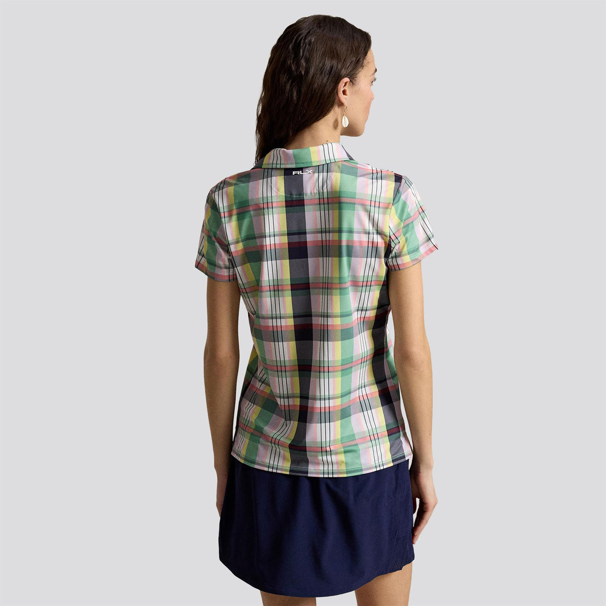 RLX Printed Lightweight Airflow Polo Spring Madras