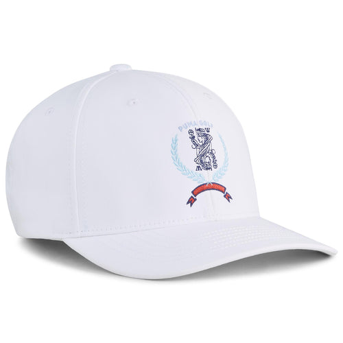Queen City Golf Hat White Glow/Peaceful Blue