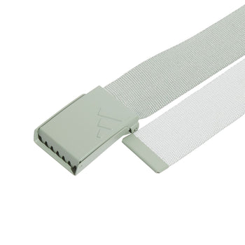 Reversible Webbing Belt Silver Green
