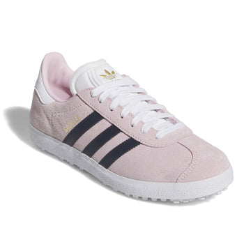 【adidas】GAZELLE Spikeless Golf シューズ ピンク adidas Women's Gazelle Spikeless Golf Shoes Clear Pink/Night