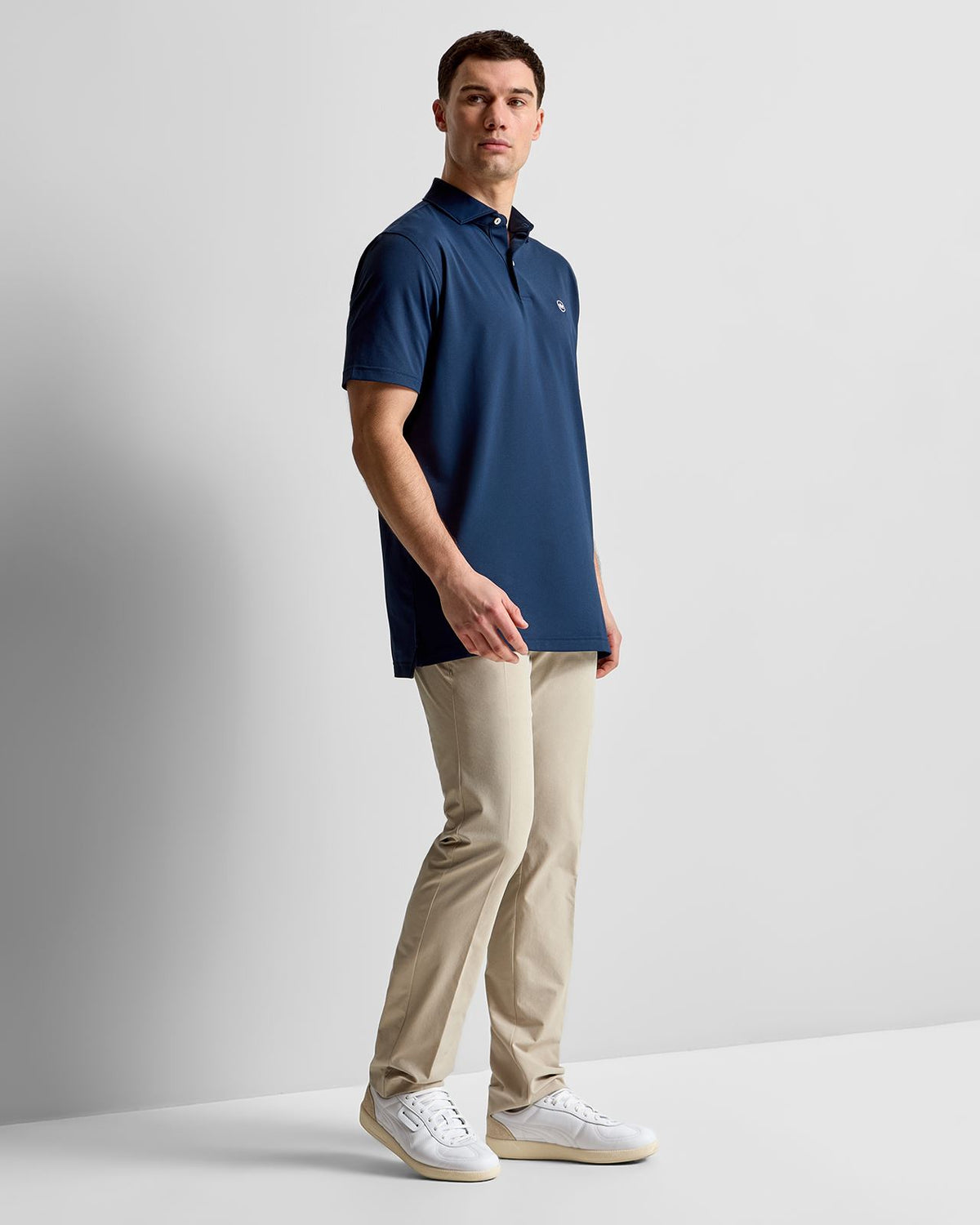 Soul Performance Mesh Polo Navy
