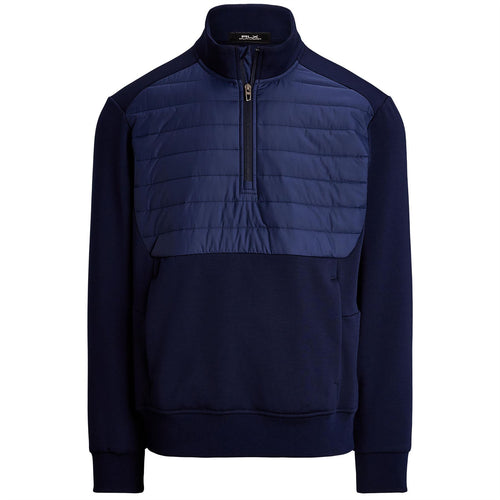 RLX Half Zip Performance Wool Hybrid Jacket Refined Navy - SS25