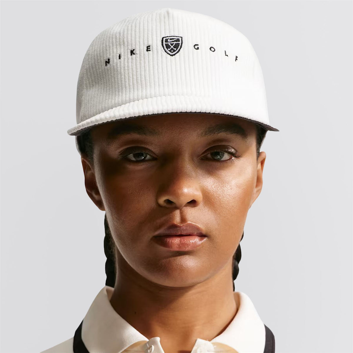 Pro Flat Bill Cord Golf Cap Sail/Anthracite