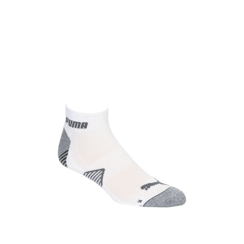 Essential Quarter Cut Three Pack Socks White - SS25