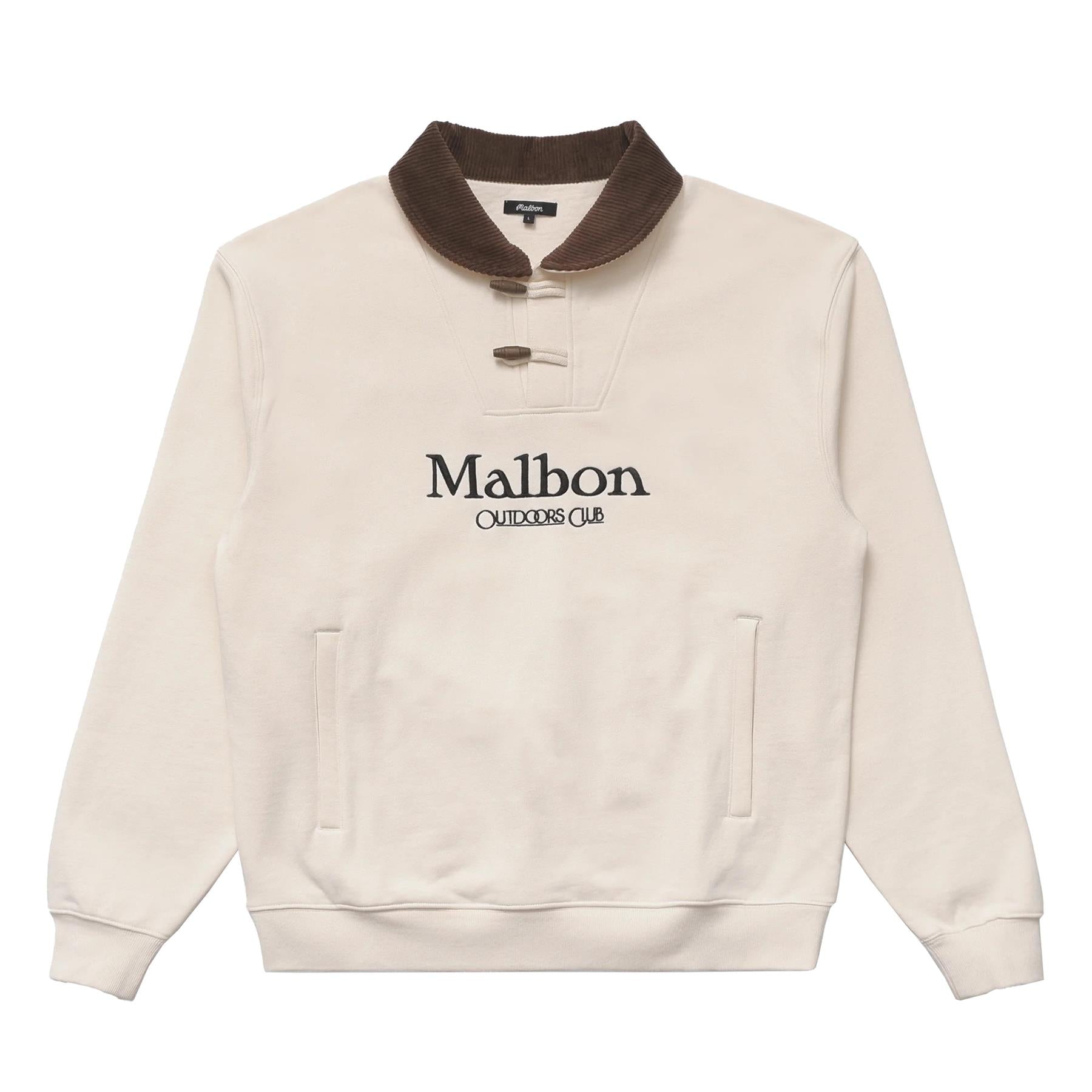 Flint Shawl Crewneck Jacket Ivory