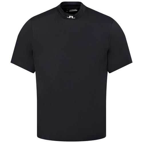 Alf T-shirt ample en nylon extensible Navy Melange - AW23