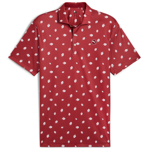 Pure Love Birdies Polo Intense Red/White Glow - AW24