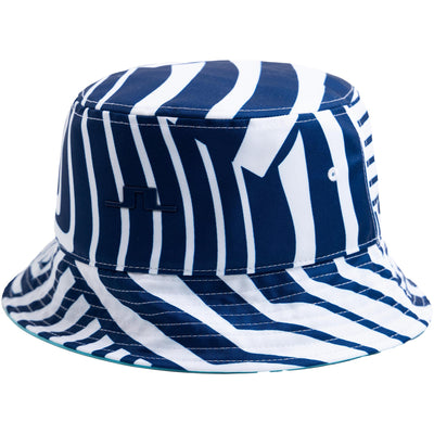 Womens Wave Poly Twill Bucket Hat Dazzle Wave Estate - SU24