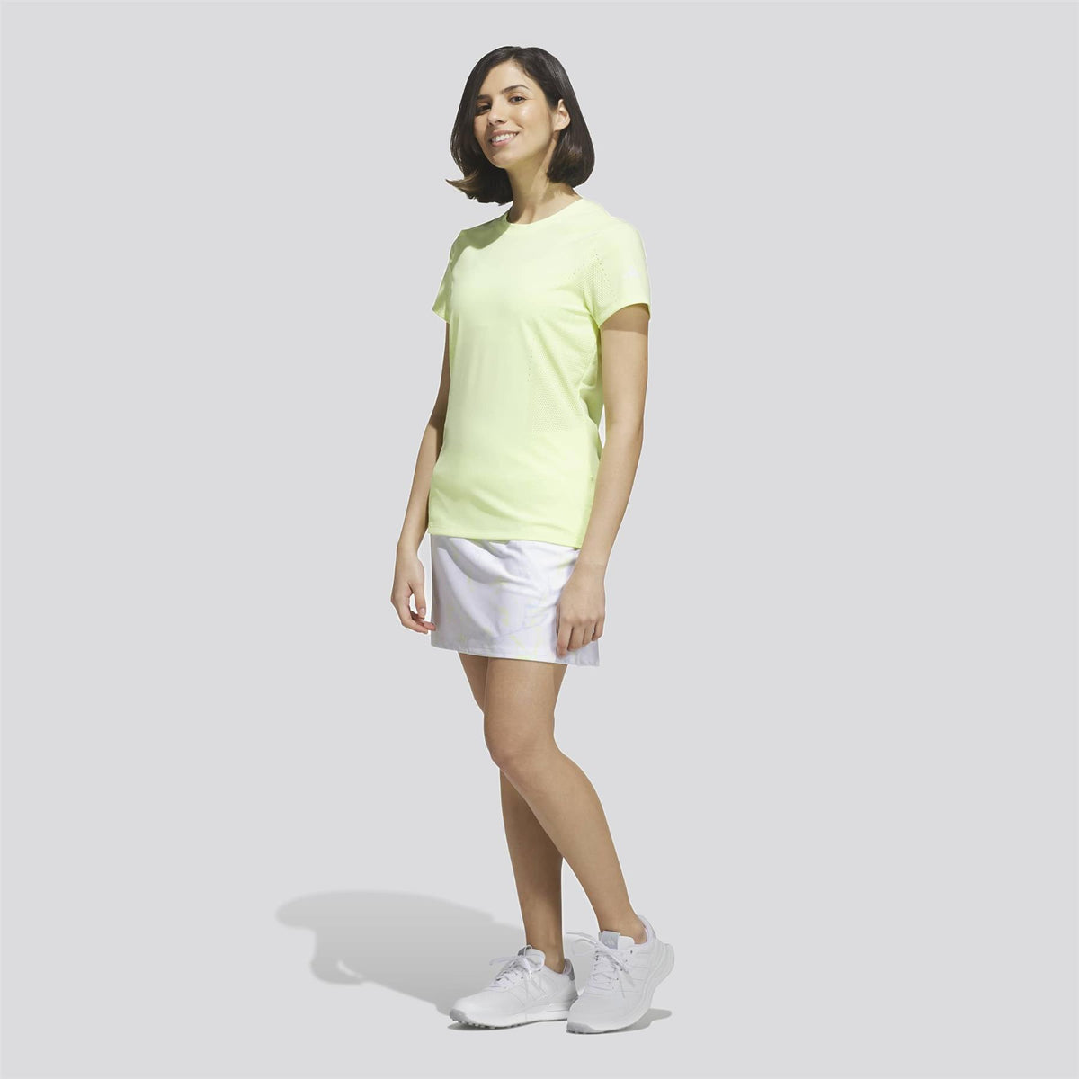Ultimate365 Printed Knit Skort Frozen Lemon