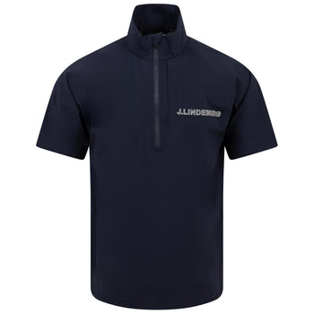 J.Lindeberg Bridge 2L Stretch Rain Short Sleeve Shirt JL Navy J.Lindeberg Bridge 2L Stretch Rain Short Sleeve Shirt JL Navy