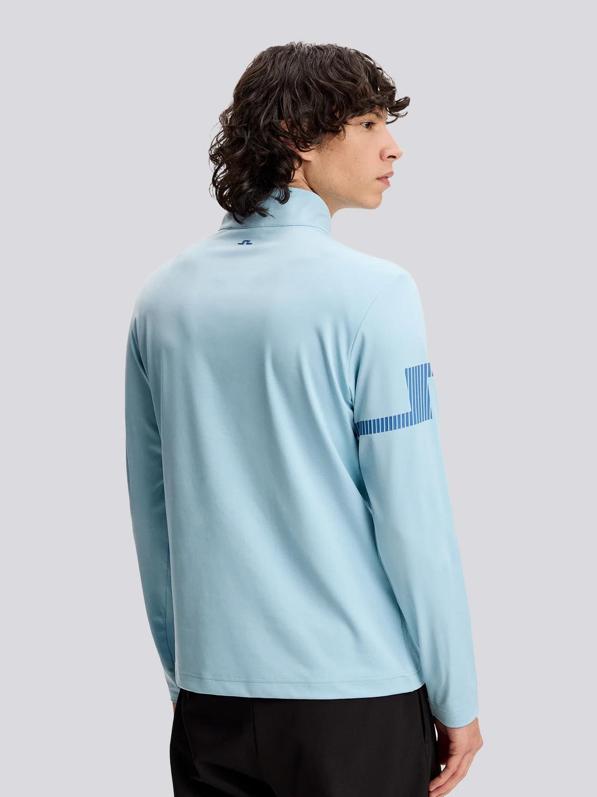 Heath Strike Quarter Zip Mid Layer Forget-Me-Not