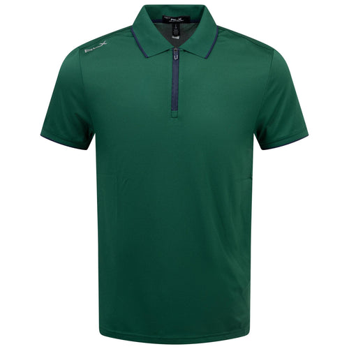 RLX Tailored Fit Performance Pique Zip Polo New Forest - AW24