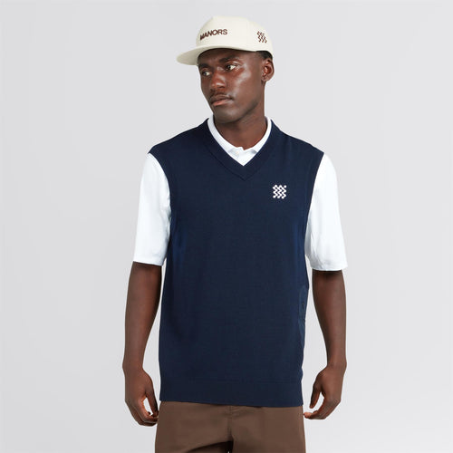 Merino Wool Vest Midnight