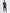 Perth Birdseye Performance Quarter Zip Mid Layer Blue Haze