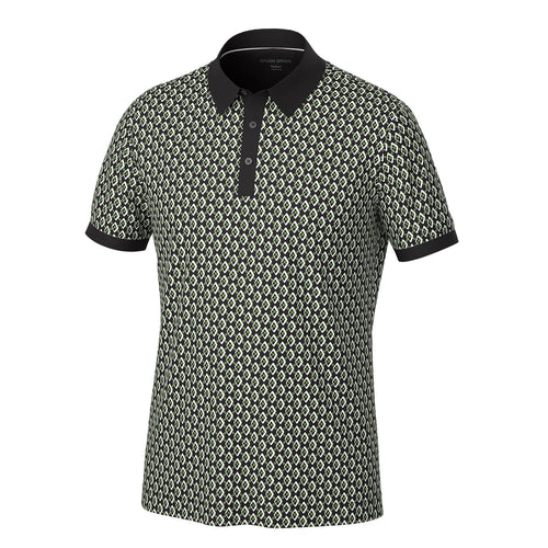 Maxwell VENTIL8+ Polo Black/Fresh Green - SS25