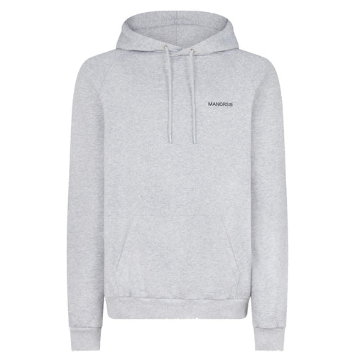 Organic Logo Hoodie Grey - SS25