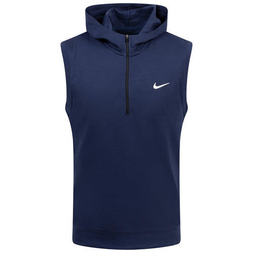 Tour Pique Vest Hoodie Midnight Navy/White - AW24