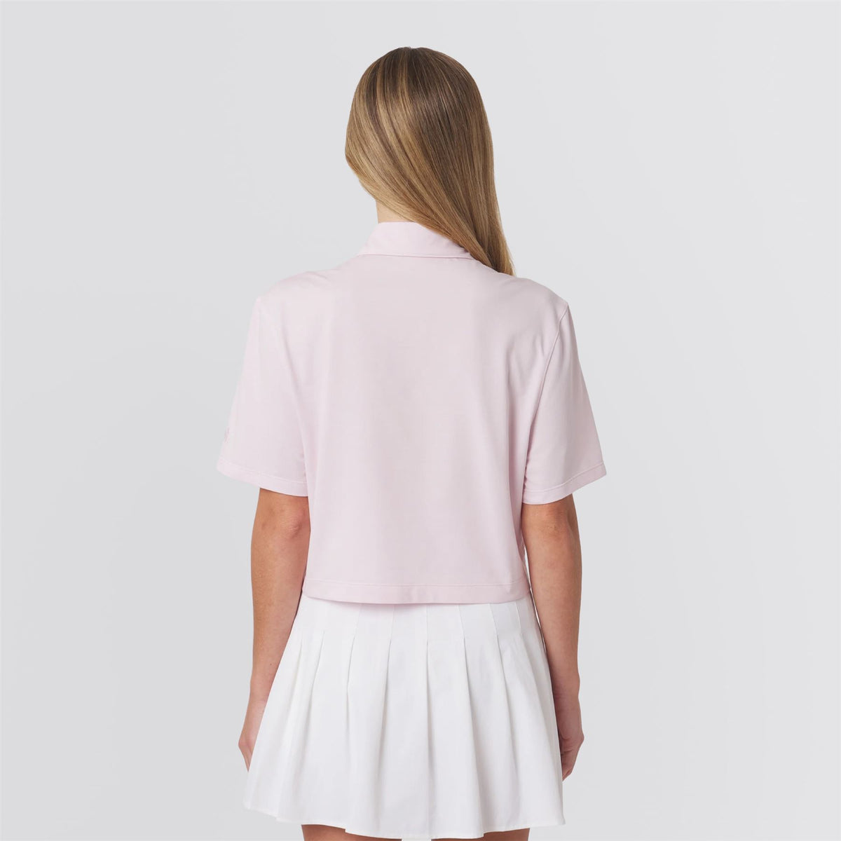 Morgan Athletic Polo Petal Pink